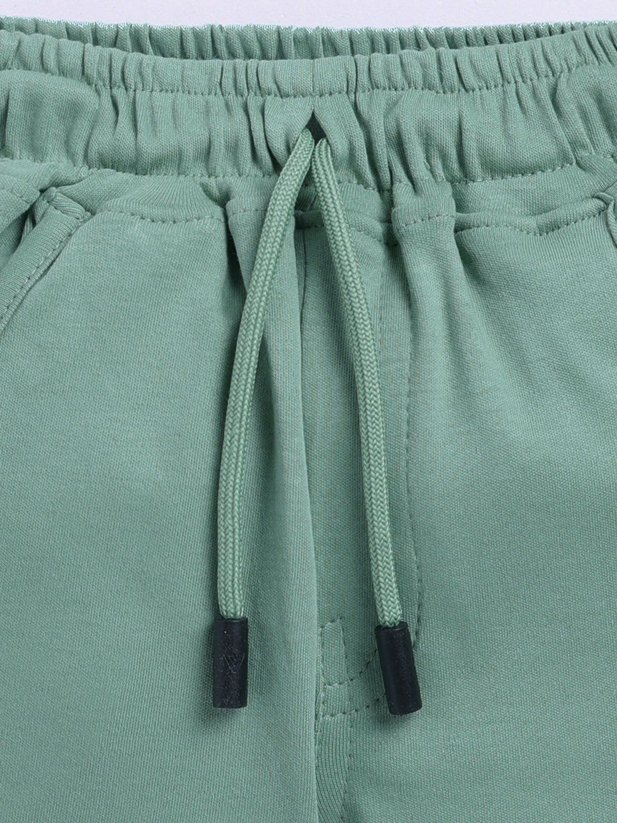 Green Printed T-Shirt Pant Set for Boys by Uno Kids
