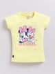 Lemon Micky Printed Top for Girls by Biskid