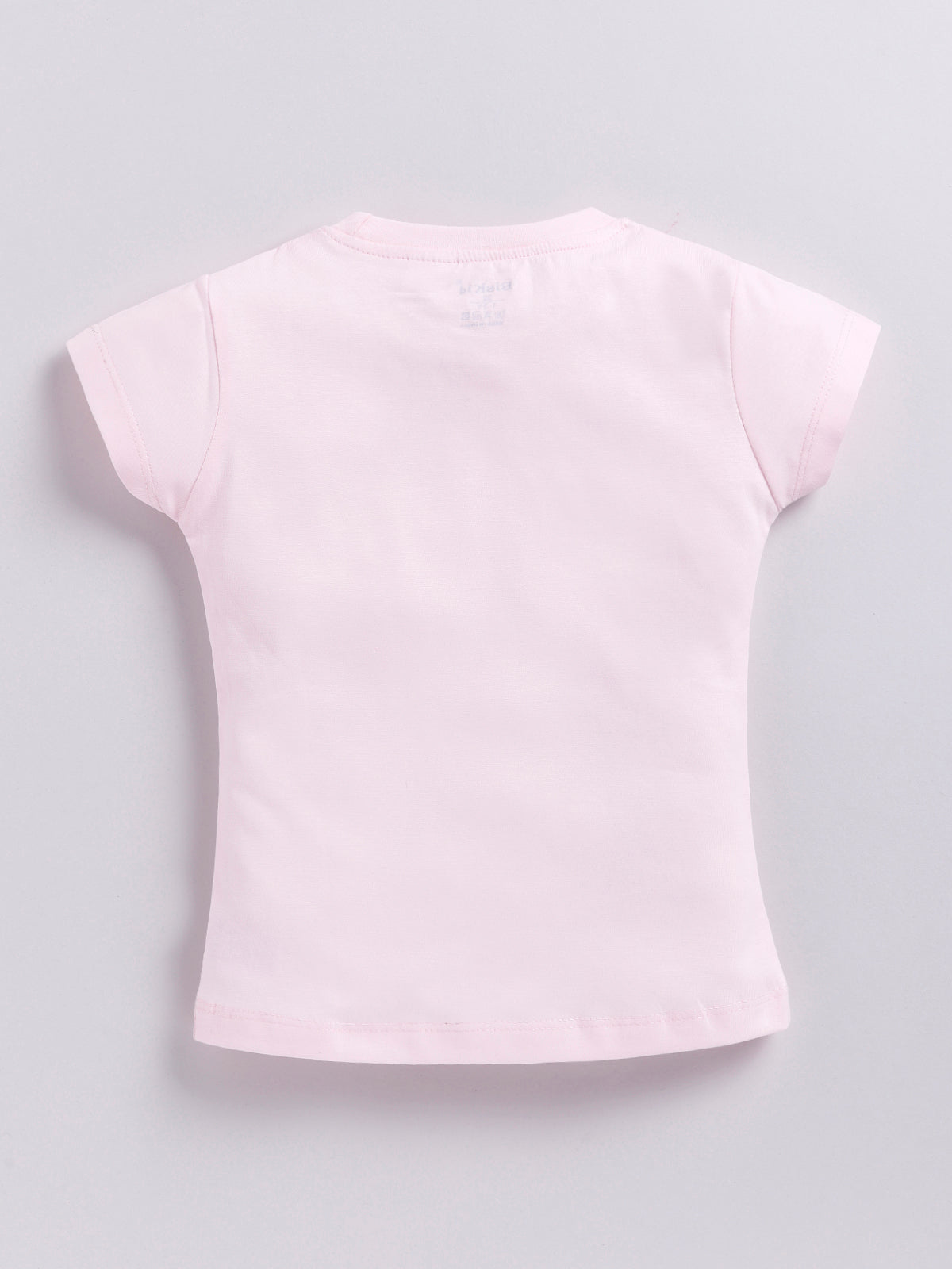 Pink Donald Duck Printed Top for Girls by Biskid
