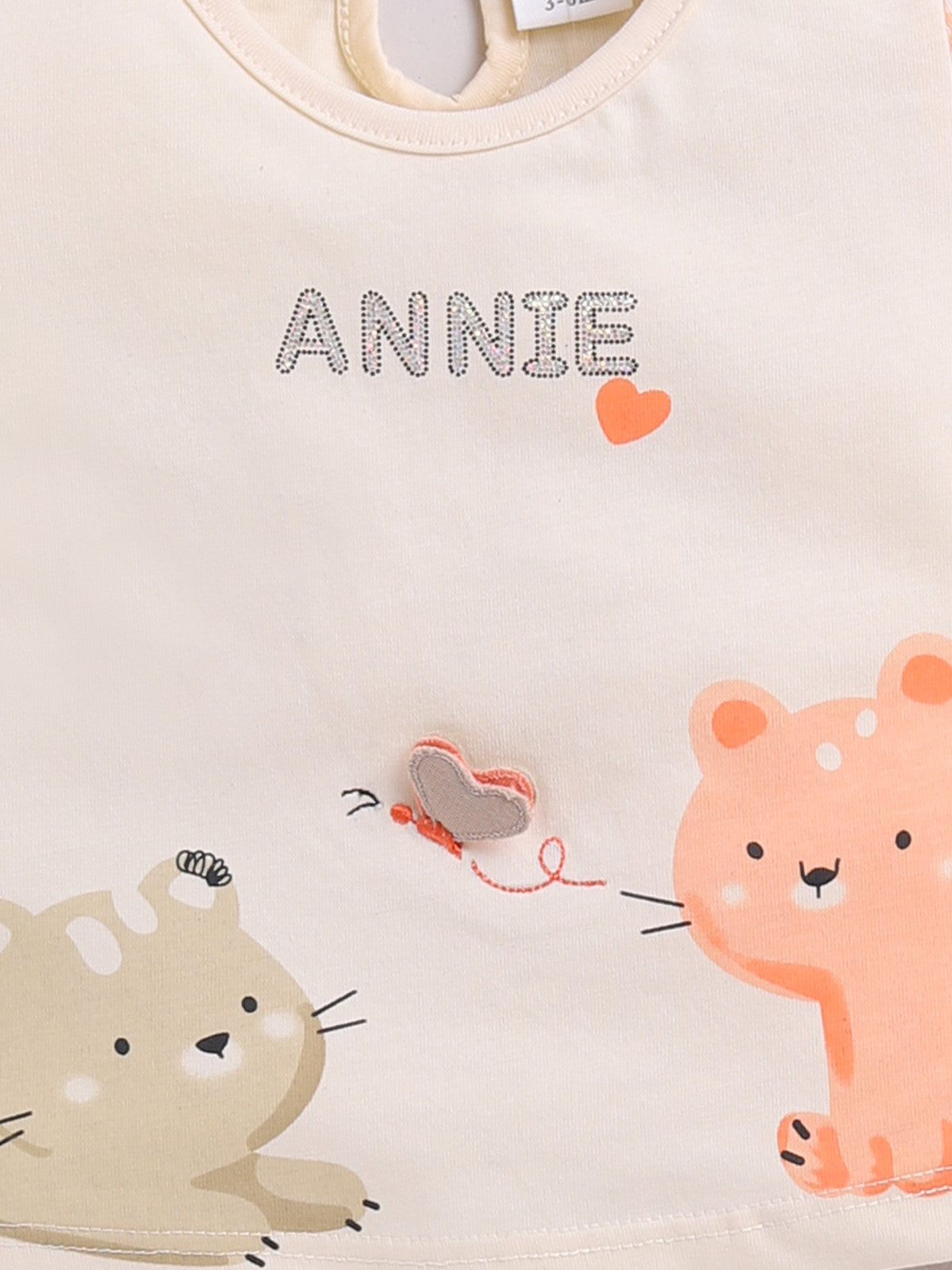 Light Brown Printed Top Hot Pant Set for Girls by Annie