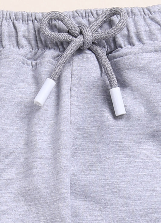 Melange Marvel Printed Joggers for Boys by Biskid