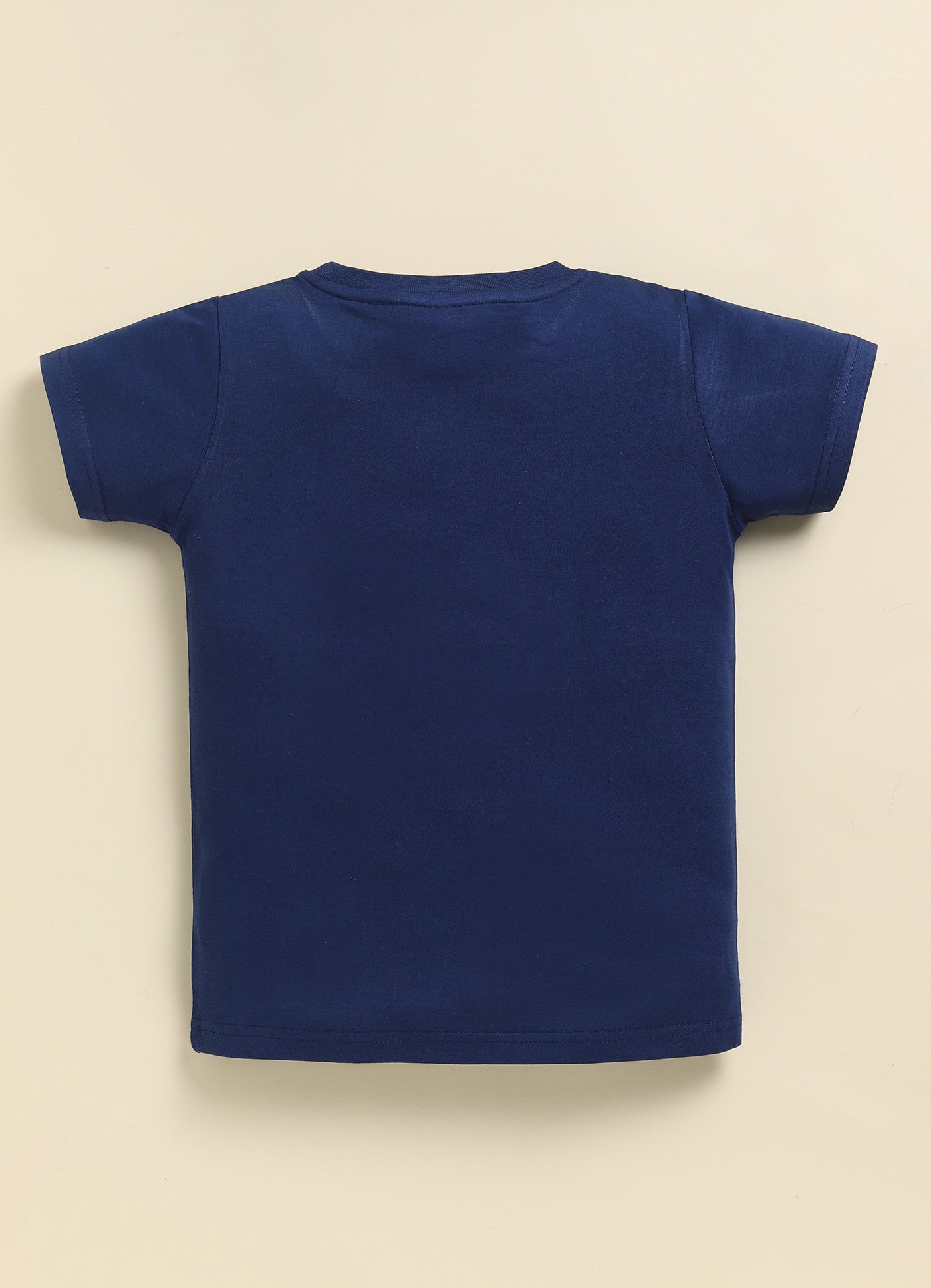 Blue Printed T-Shirt for Boys by Biskid