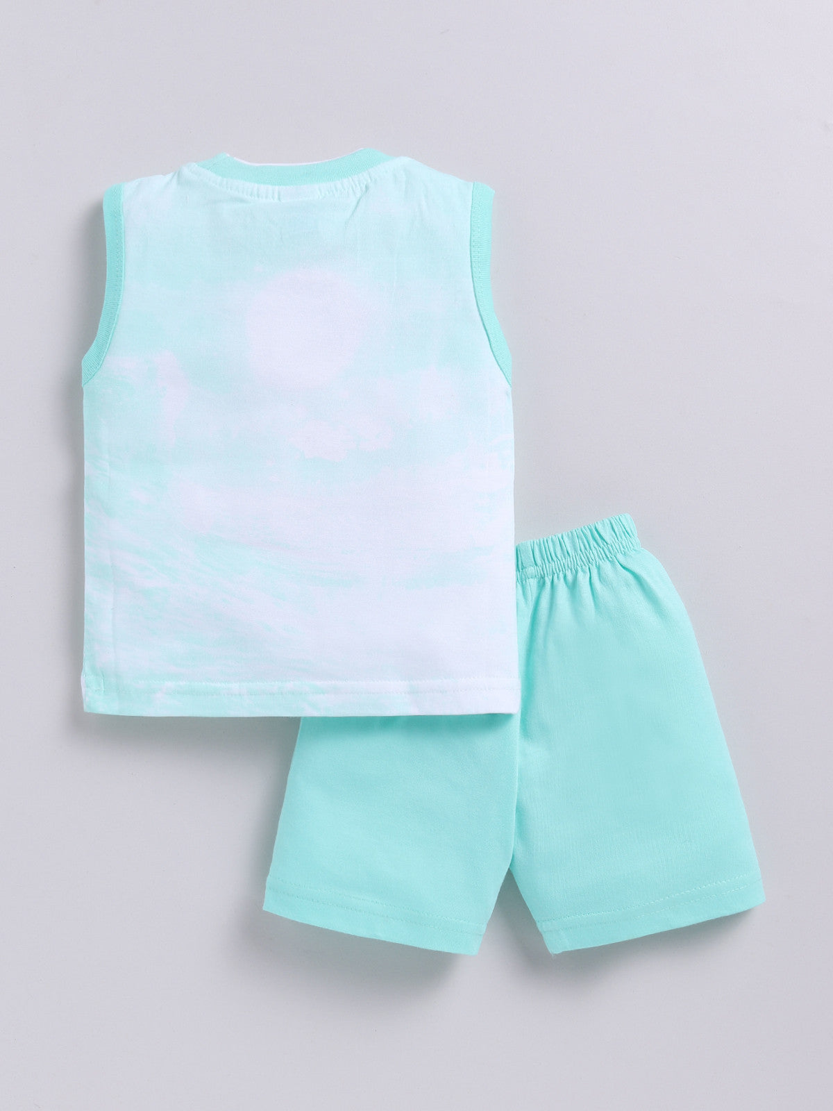Mint Printed Double Top Pant for Boys by Todos