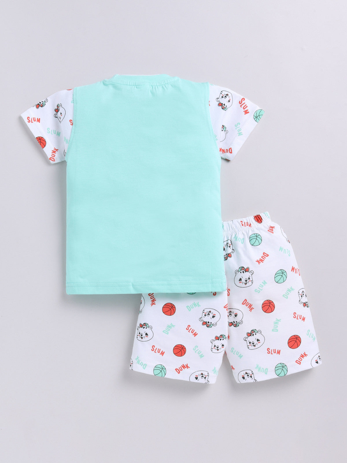 Mint Printed Double Top Pant for Boys by Todos