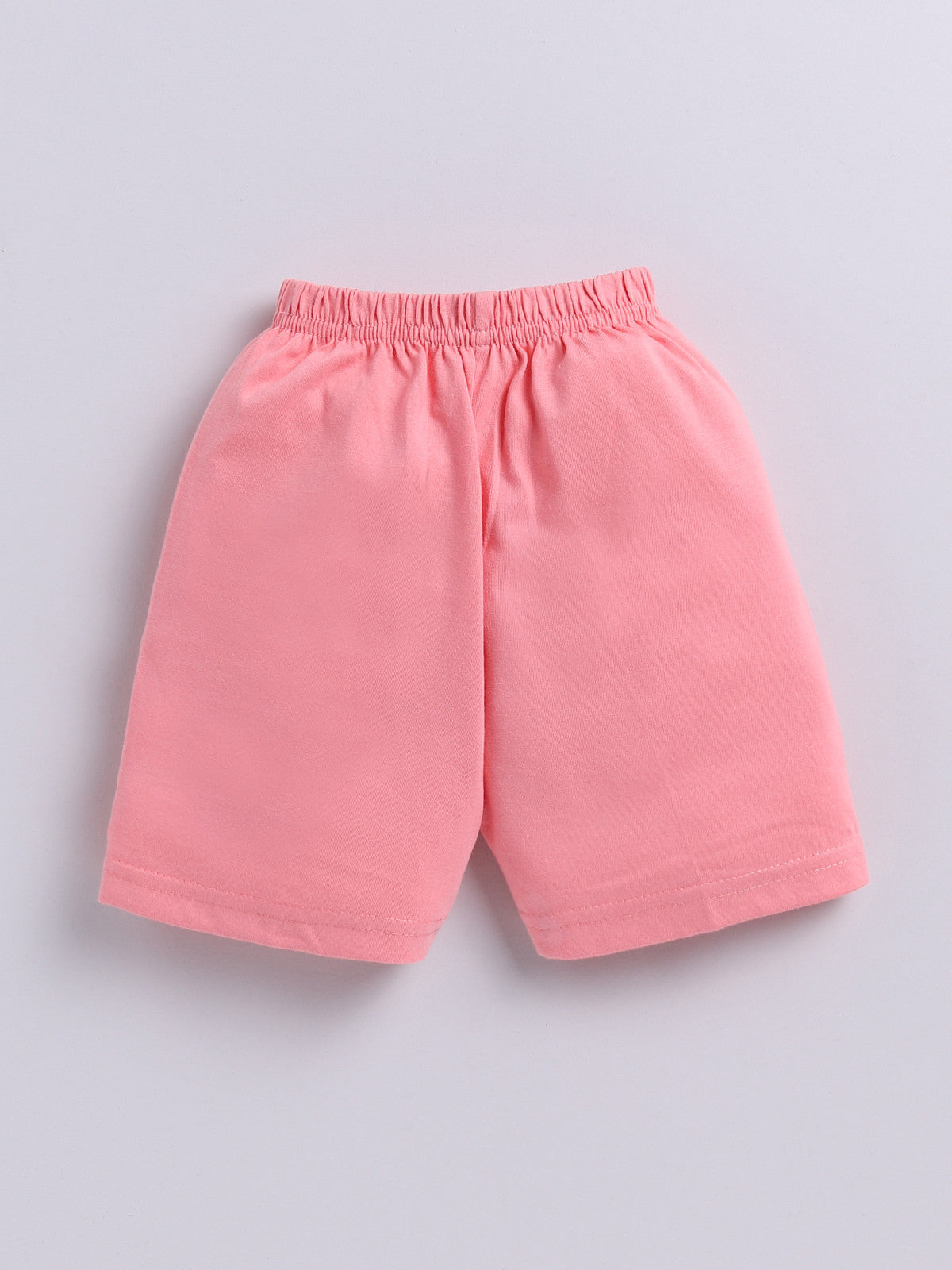 Pink Printed Double Top Pant for Boys by Todos