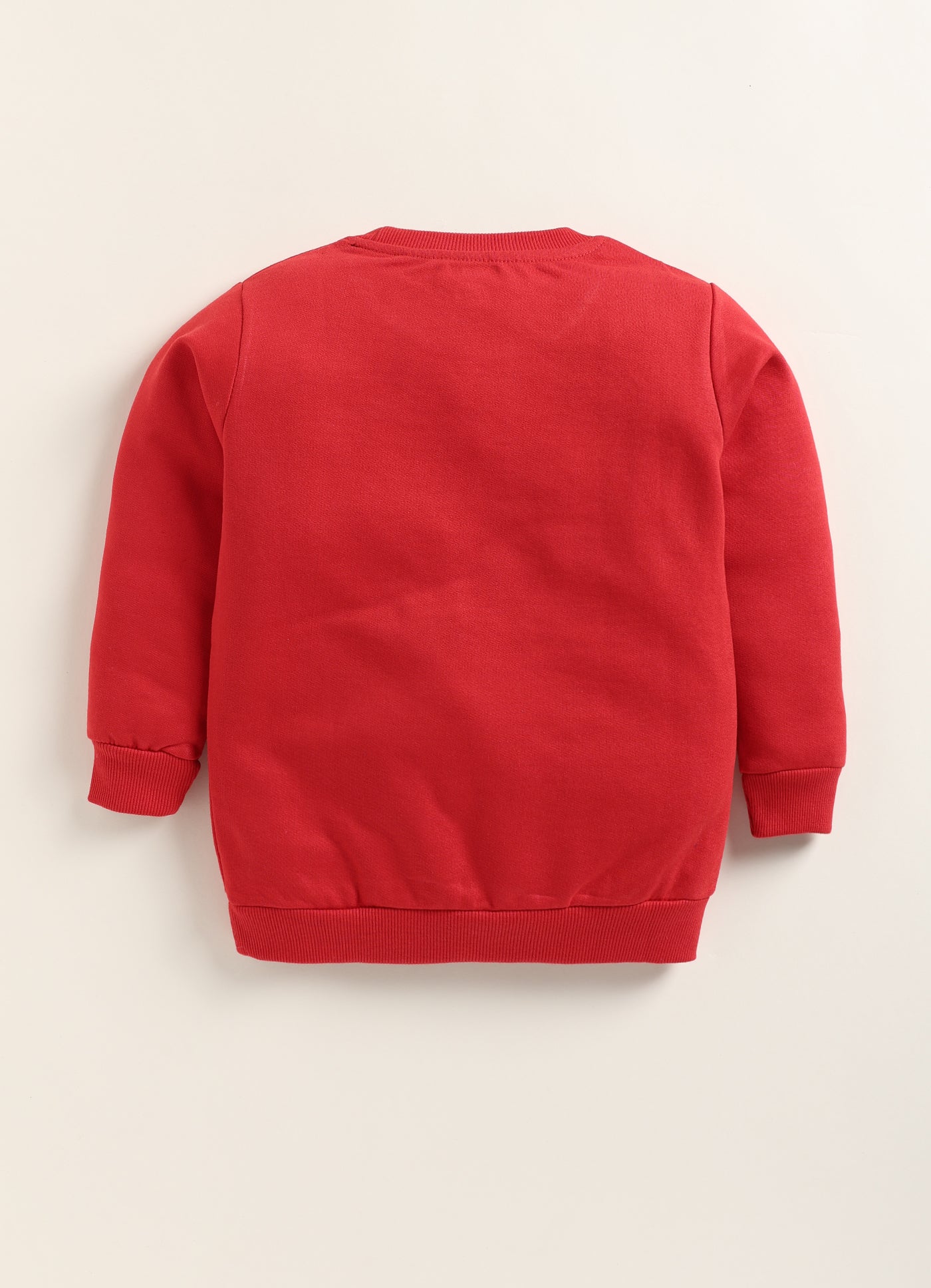 Biskid Boys "New York Manhattan" Varsity Graphic Sweatshirt - Red