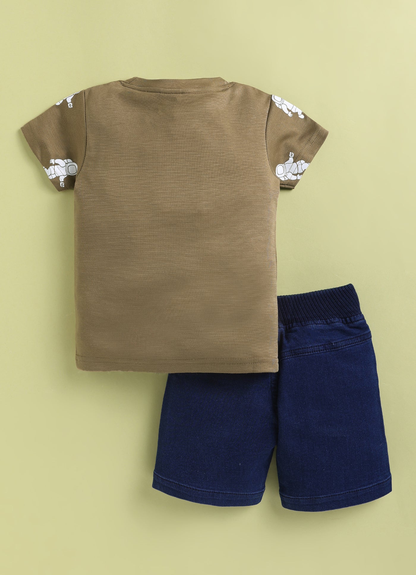 TODOS Boys NASA Graphic T-Shirt and Shorts Set
