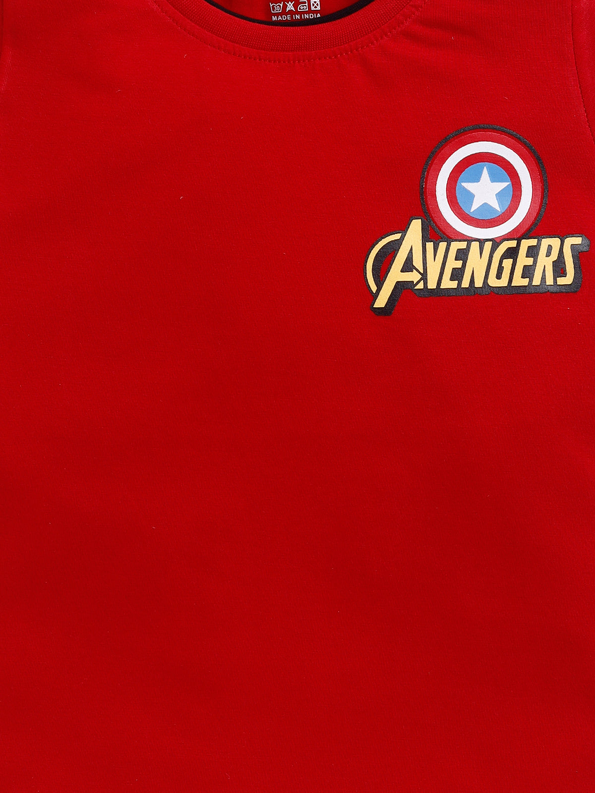Biskid Boys Avengers and Captain America Graphic Short-Sleeve T-Shirt Combo (Pack of 2)