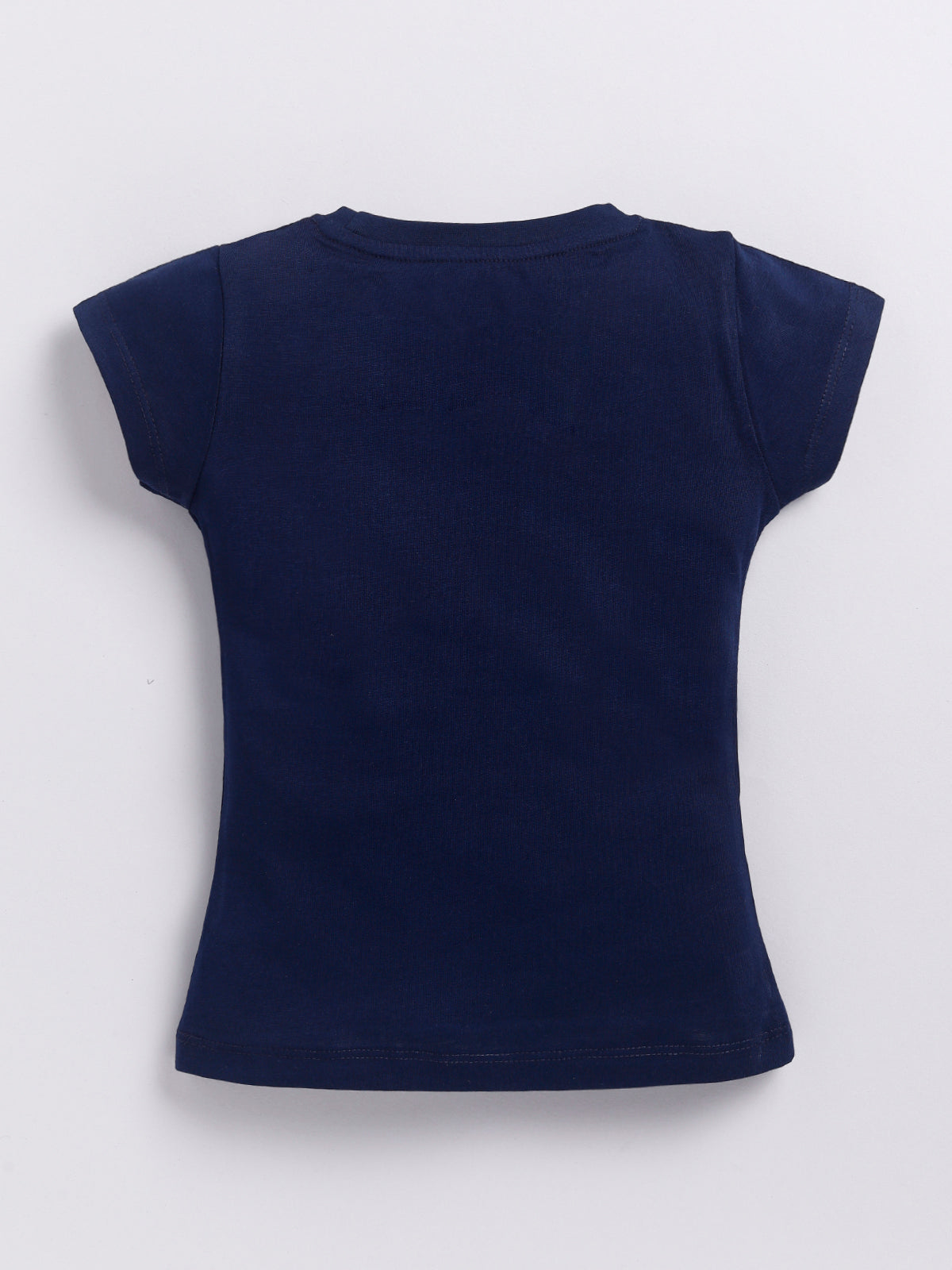 Biskid Girls "Minnie" Mickey & Minnie Mouse Graphic T-Shirt - Navy