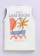 Light Lemon Printed T-Shirt for Boys by Biskid