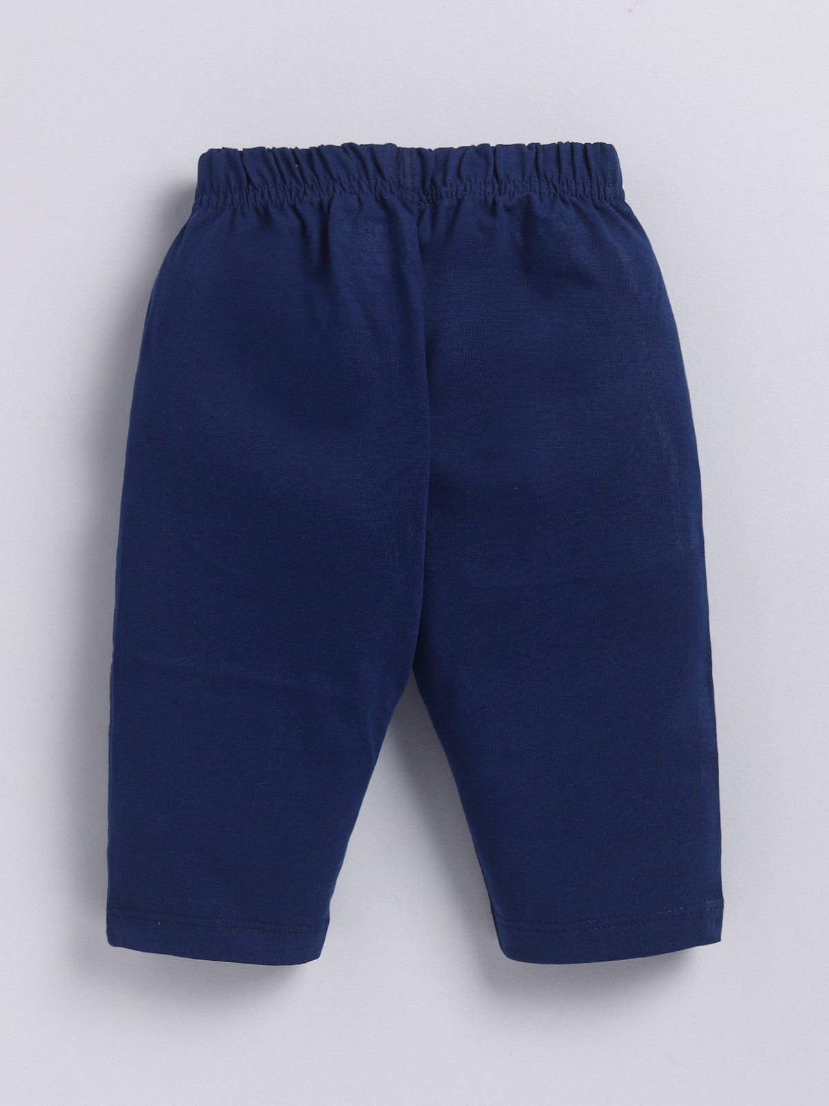 Navy Micky Solid Capri for Girls by Biskid