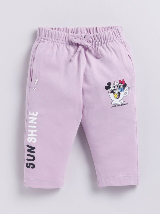 Onion Micky Solid Capri for Girls by Biskid
