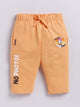 Orange Donald Duck Solid Capri for Girls by Biskid