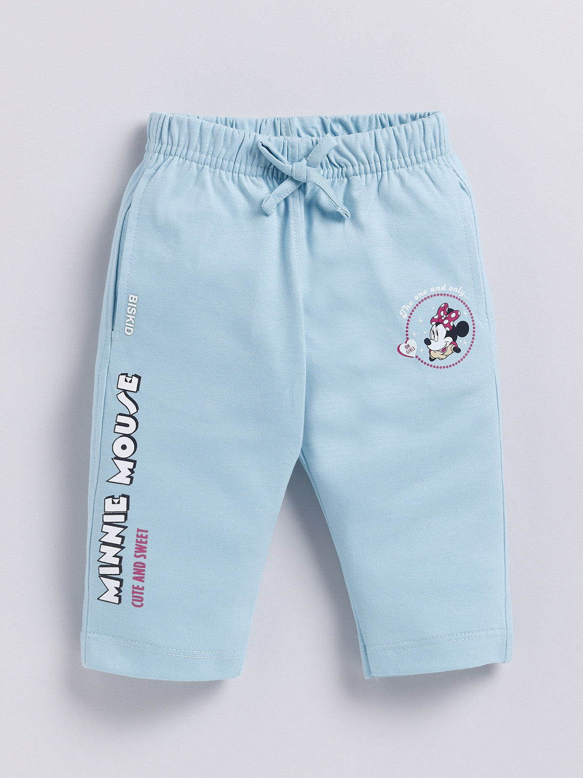 Sky Micky Solid Capri for Girls by Biskid