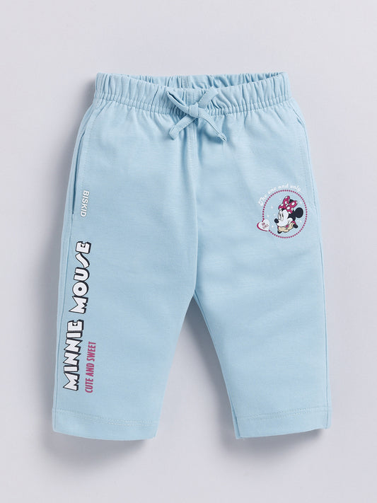 Sky Micky Solid Capri for Girls by Biskid