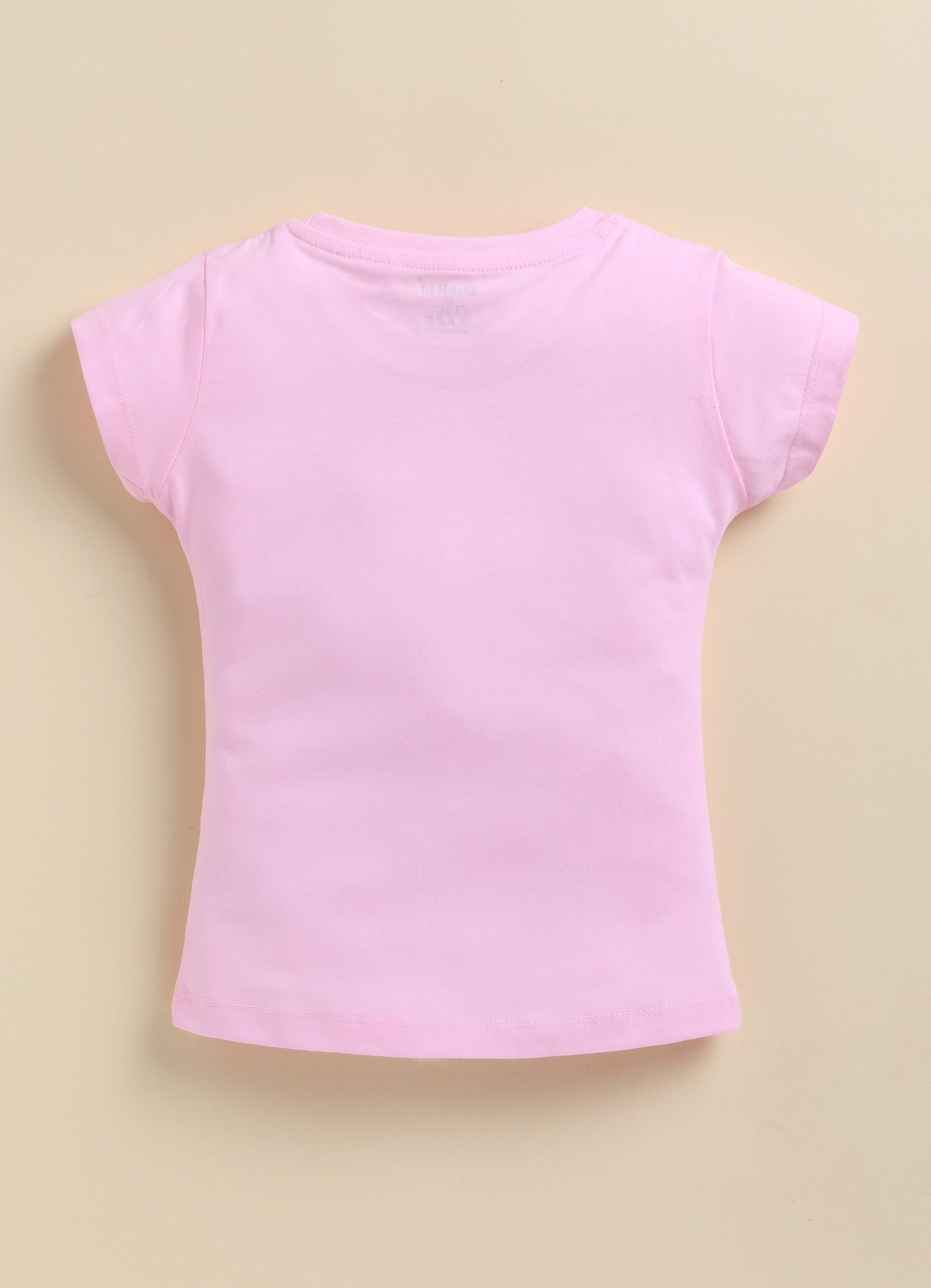 Pink Minnie Printed Top for Girls by Biskid