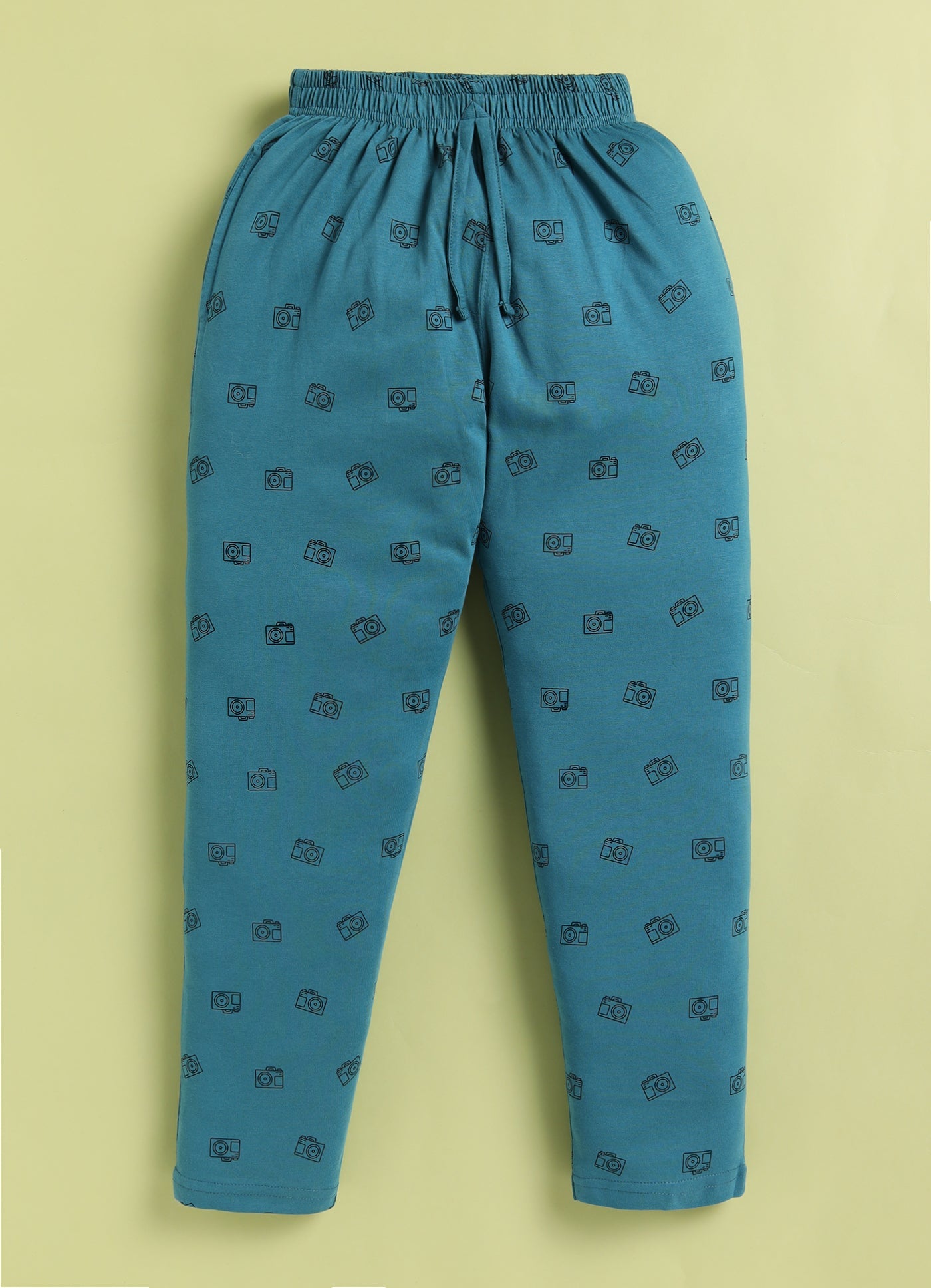 BISKID Cotton Knit Full Sleeves You are my Favorite Text Printed Tshirt & Pant