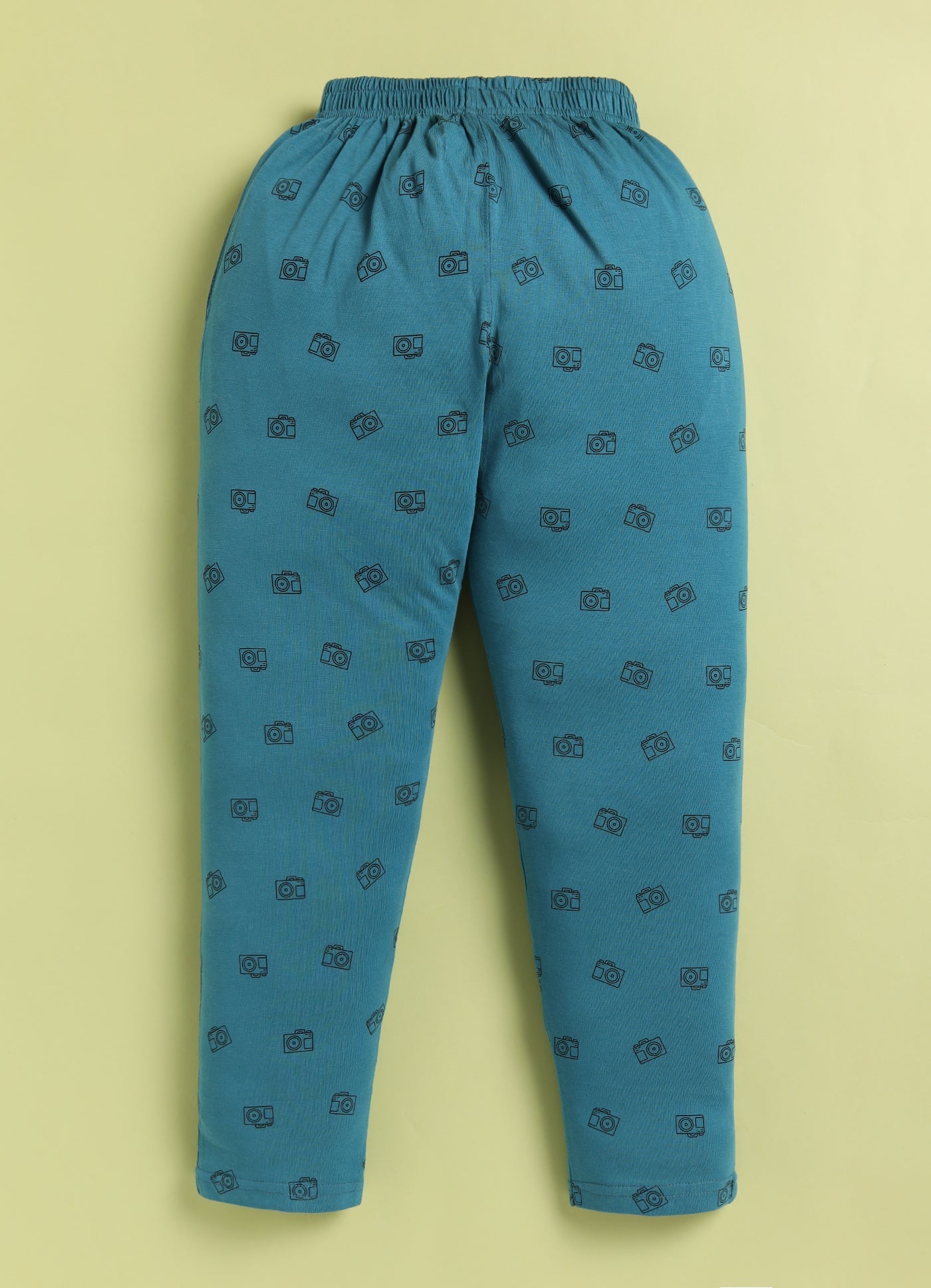 BISKID Cotton Knit Full Sleeves You are my Favorite Text Printed Tshirt & Pant