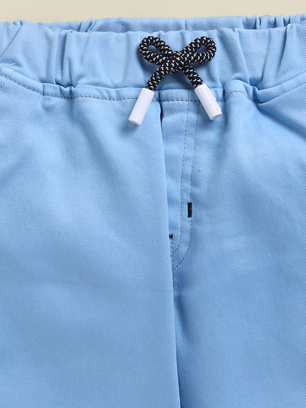 Todos Boys "Geometry" Graphic T-Shirt and Cargo Shorts Set - Sky Blue