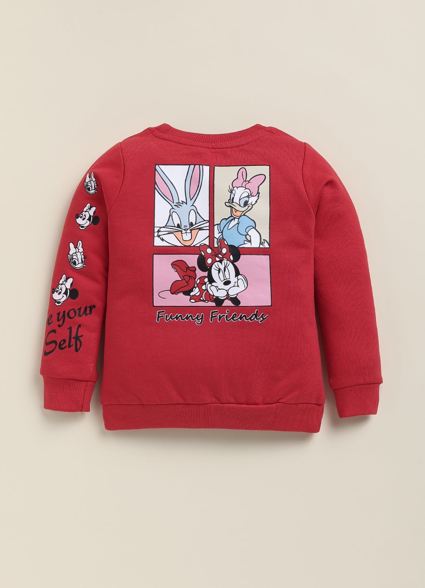 BISKID Cotton Knit Full Sleeves Disney Top