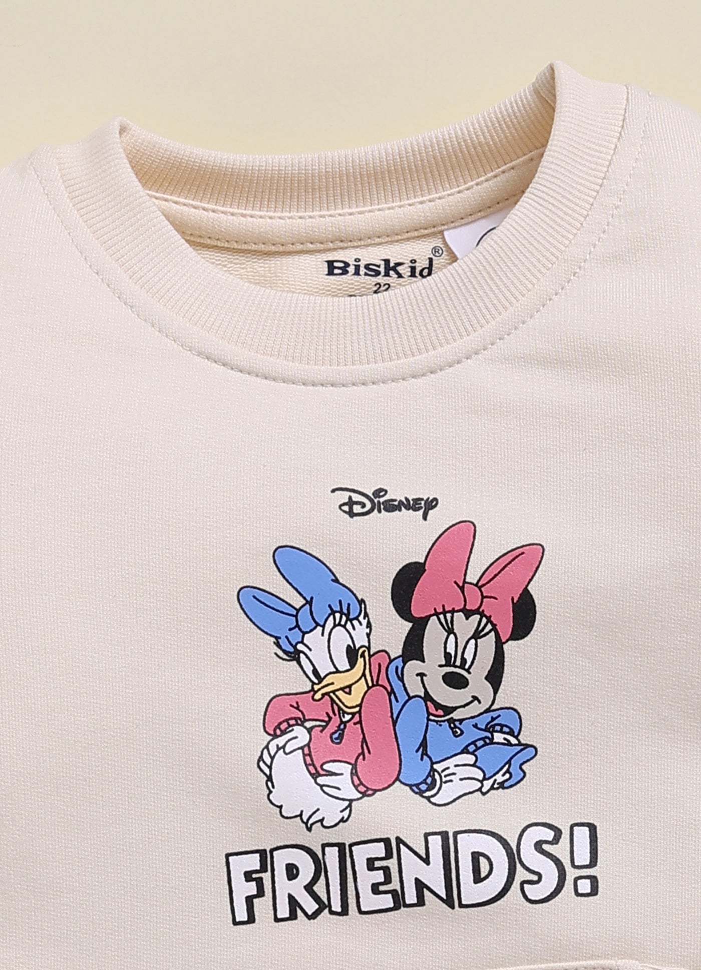 BISKID Cotton Knit Full Sleeves Disney Top