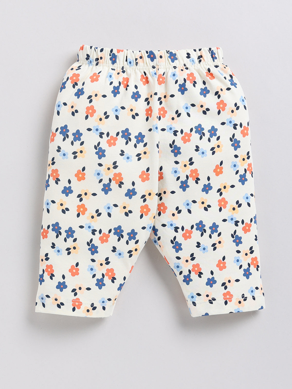 Black Printed Top Capri Set for Girls by Annie