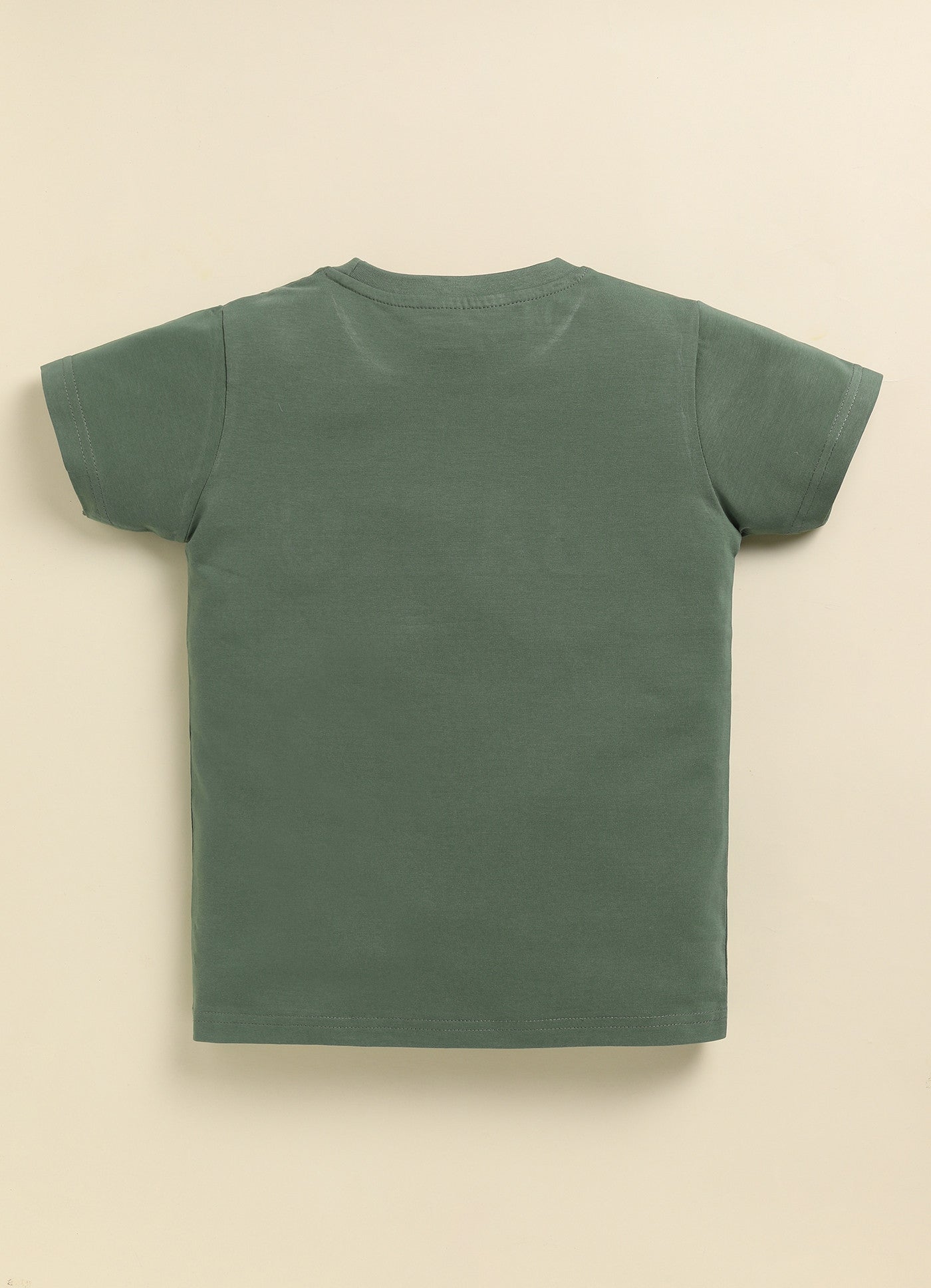 M.Green Printed T-Shirt for Boys by Biskid