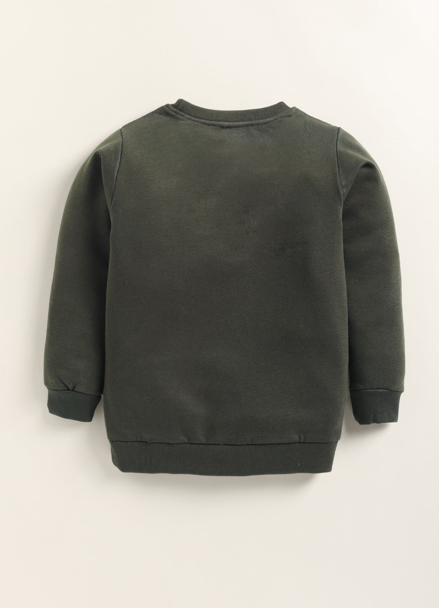 Biskid Boys "Have a Very Good Day!" Graphic Sweatshirt - Olive Green