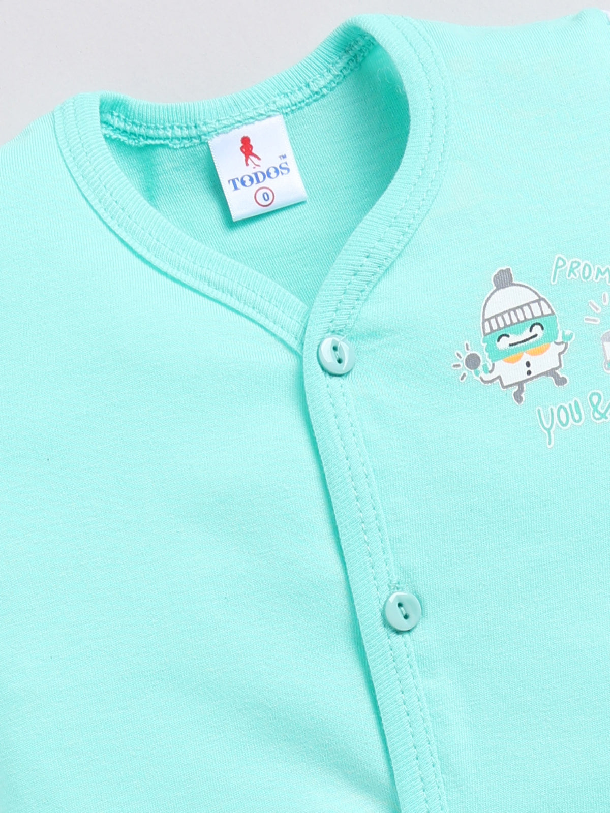 Baby Boys Monster Printed Cotton Clothing Set