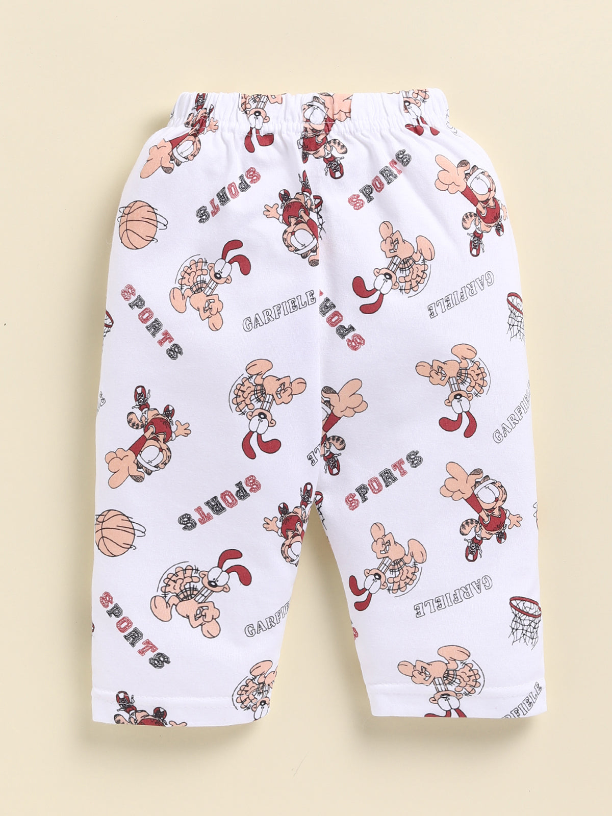 Todos Boys "Garfield Sports" Multi-Piece Layered Clothing Set - Maroon