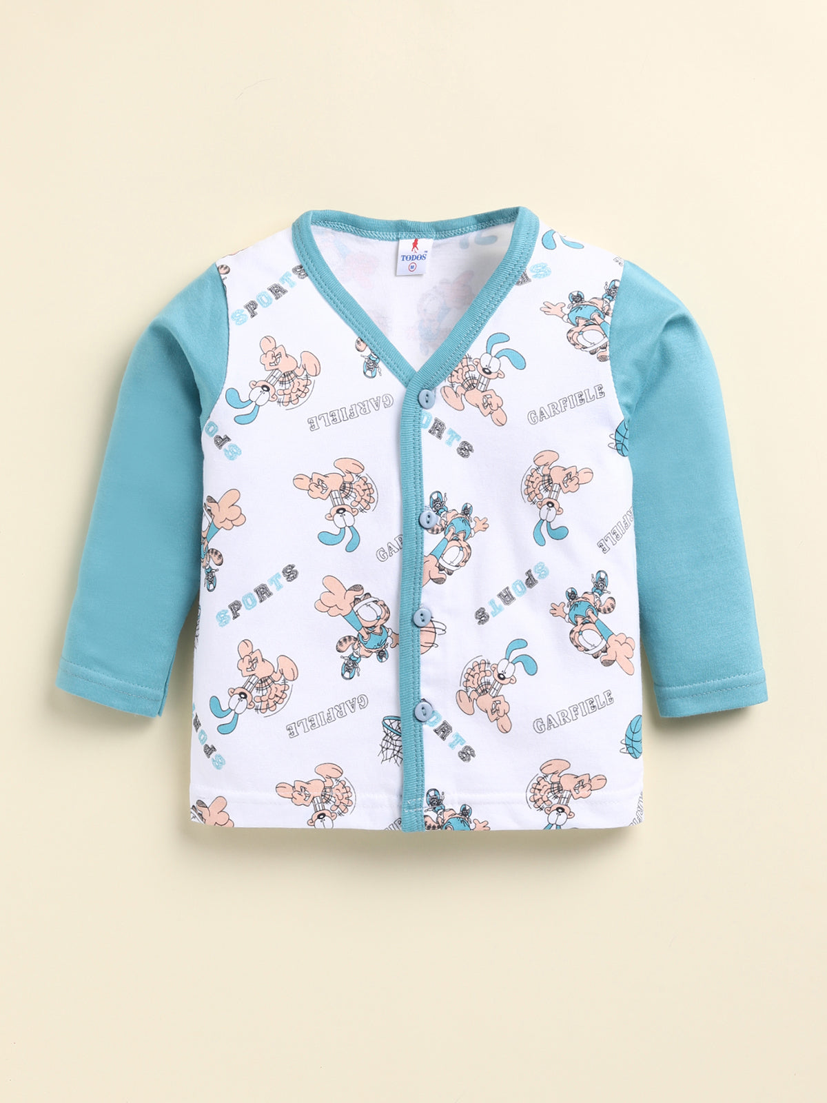 Todos Boys "Garfield Sports" Multi-Piece Layered Clothing Set - Blue