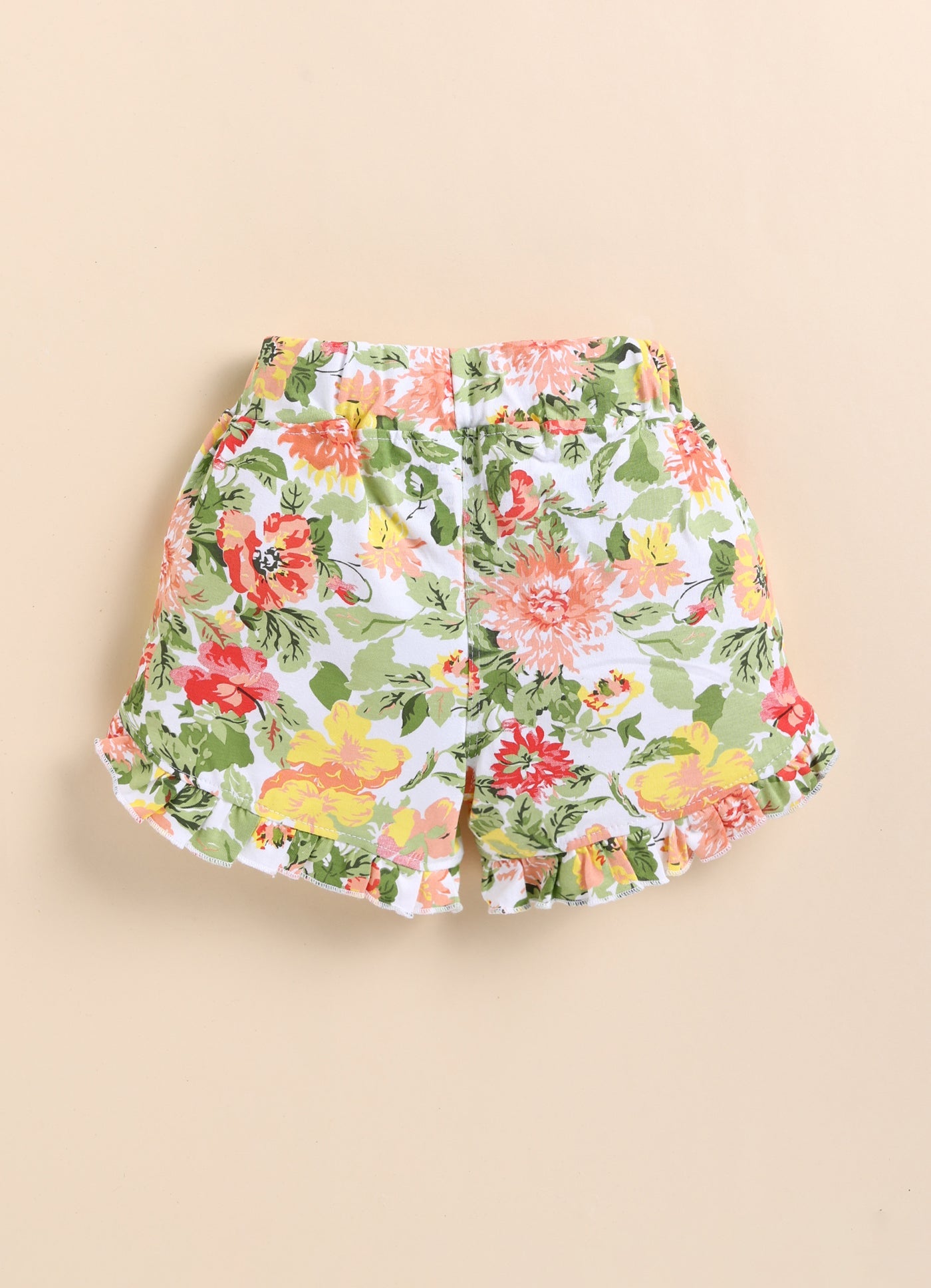 Girls Printed Cotton Summer Shorts