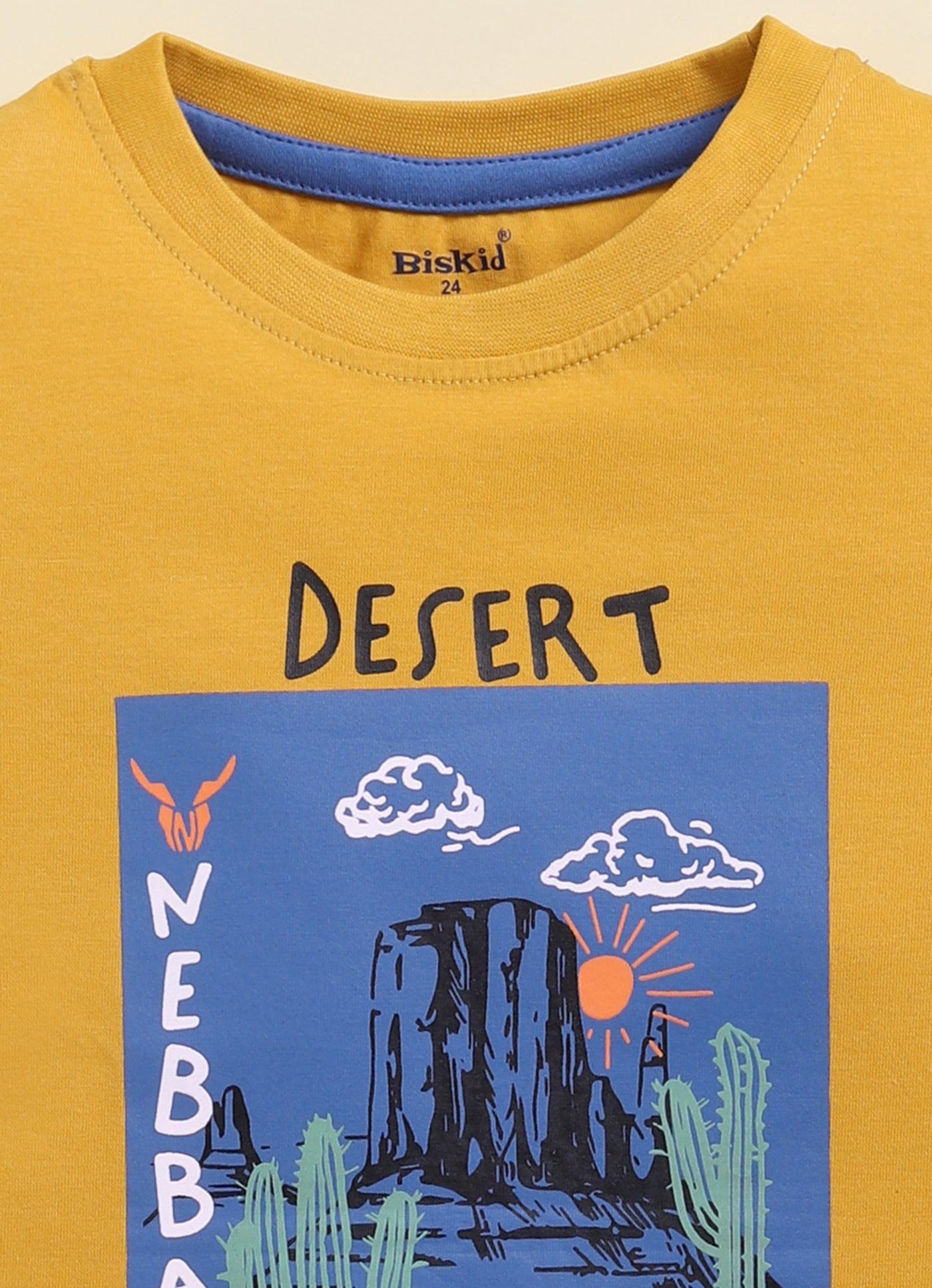 Biskid Boys "SHORE & TIDE" and "DESERT VIBES" Graphic Short-Sleeve T-Shirt Combo (Pack of 2)