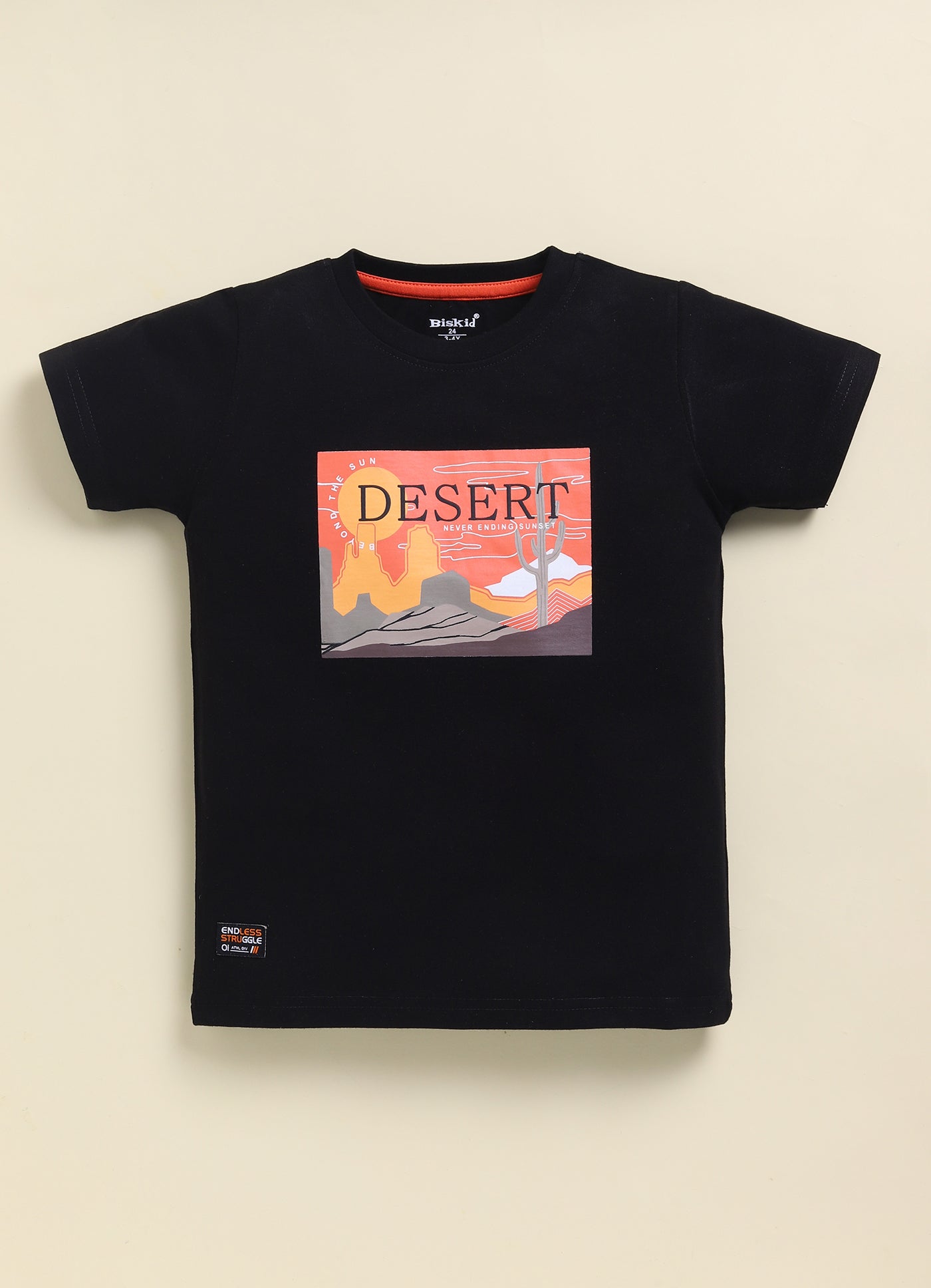 Boys Graphic Printed Cotton T-Shirt