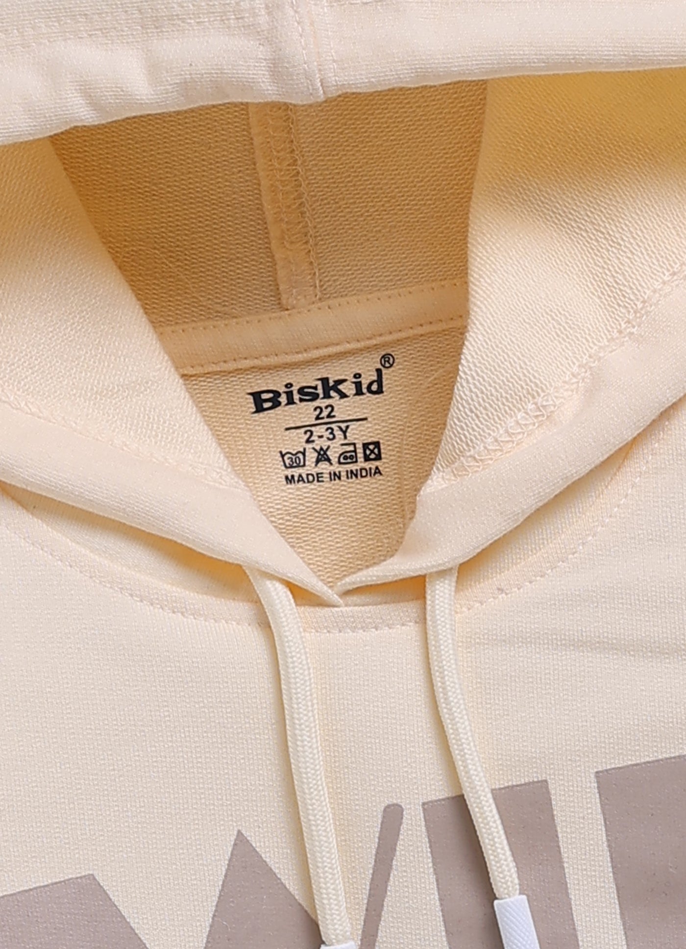 BISKID Cotton Knit Full Sleeves Heart Printed Top