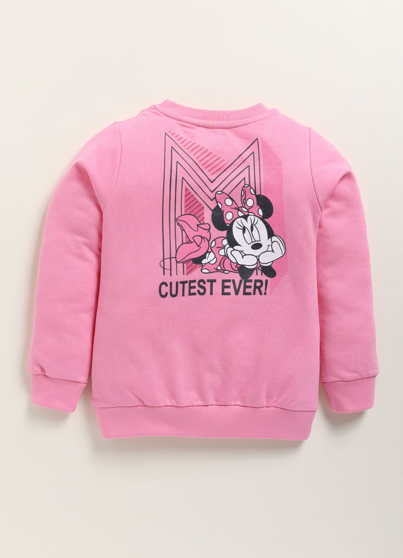 Biskid Girls "Best Friends Forever!" Graphic Fleece Sweatshirt - Pink