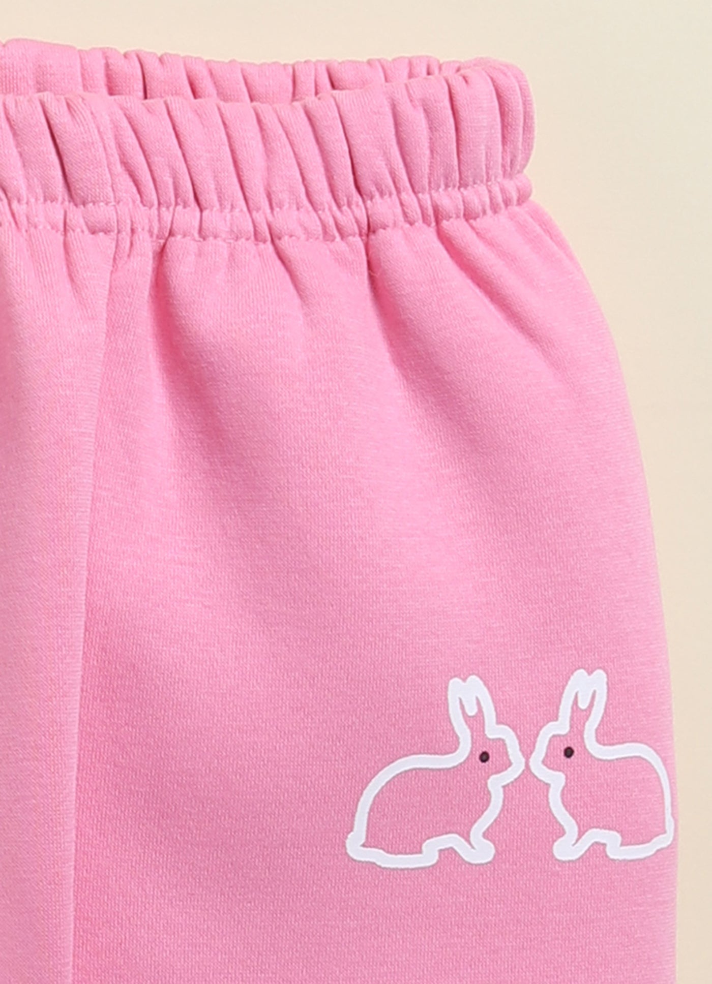 Annie Kids Fleece Knit to Knit Full Sleeves Lovley Day printed Winterwear Sweatshirts & Pant