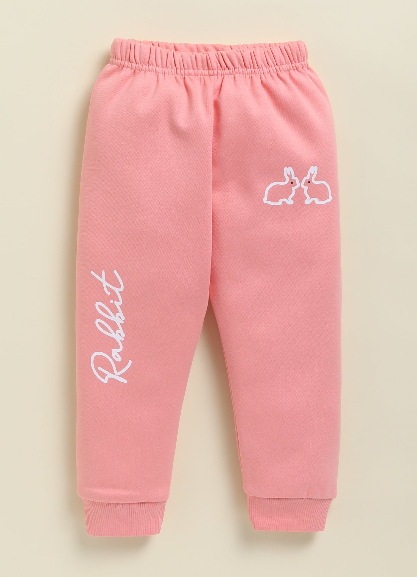 Annie Kids Fleece Knit to Knit Full Sleeves Lovley Day printed Winterwear Sweatshirts & Pant