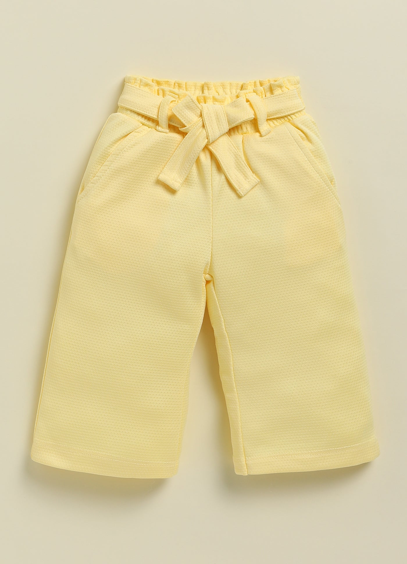 Annie Kids 100% Lyocell Knit to Knit Full Sleeves Stripes Pre  Winter Top & Pant - Pink