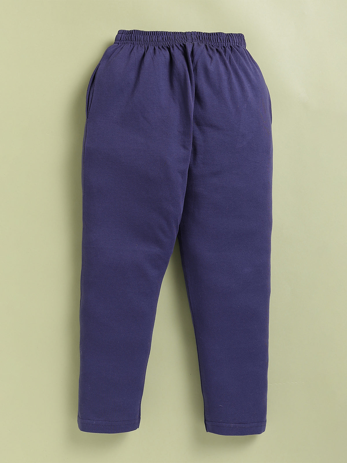 BISKID Cotton Knit Full Sleeves Street Race Text Printed Tshirt & Pant