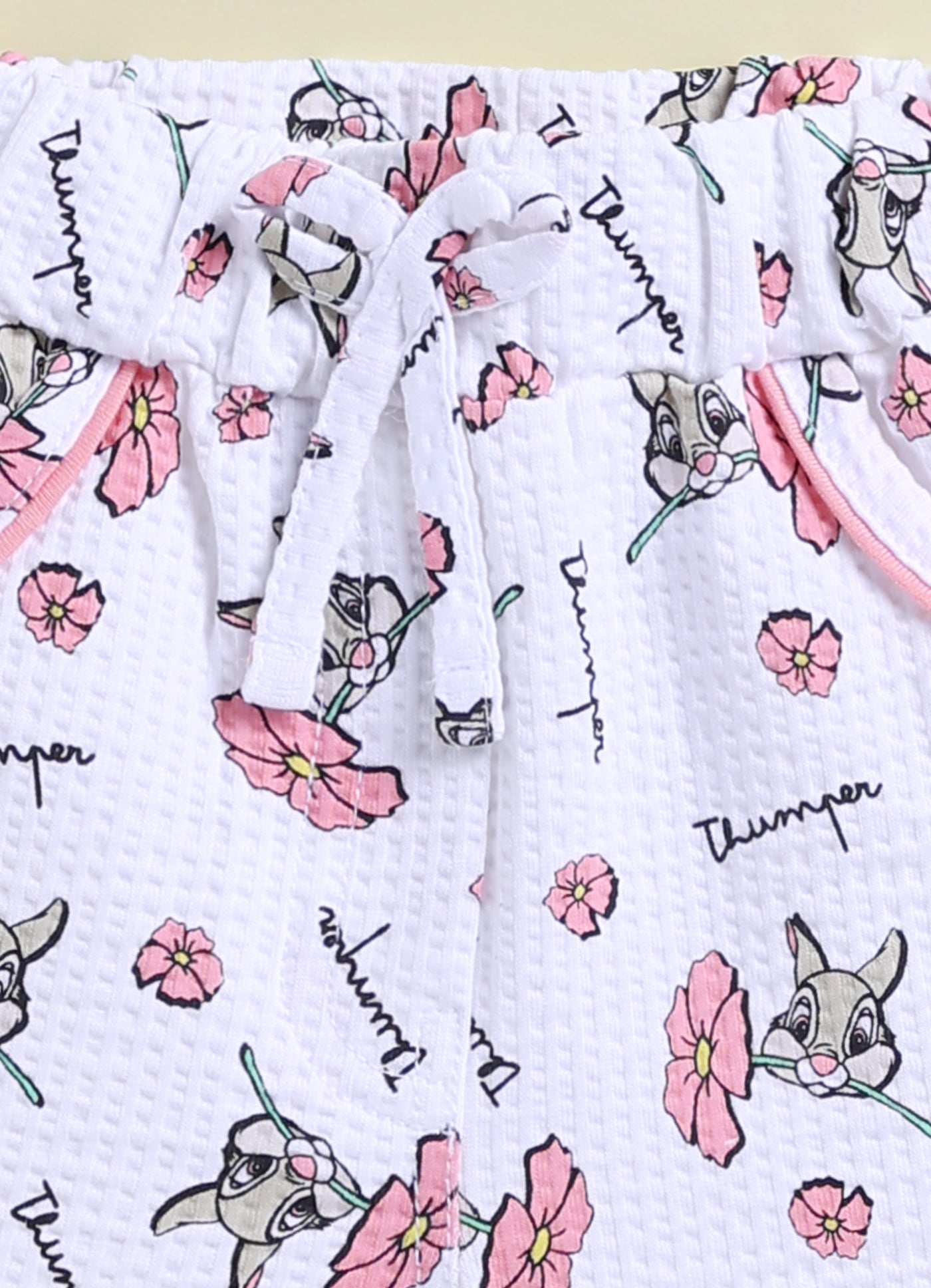 Annie Girls Disney Thumper "Too Hip To Hop" Top and Printed Shorts Set