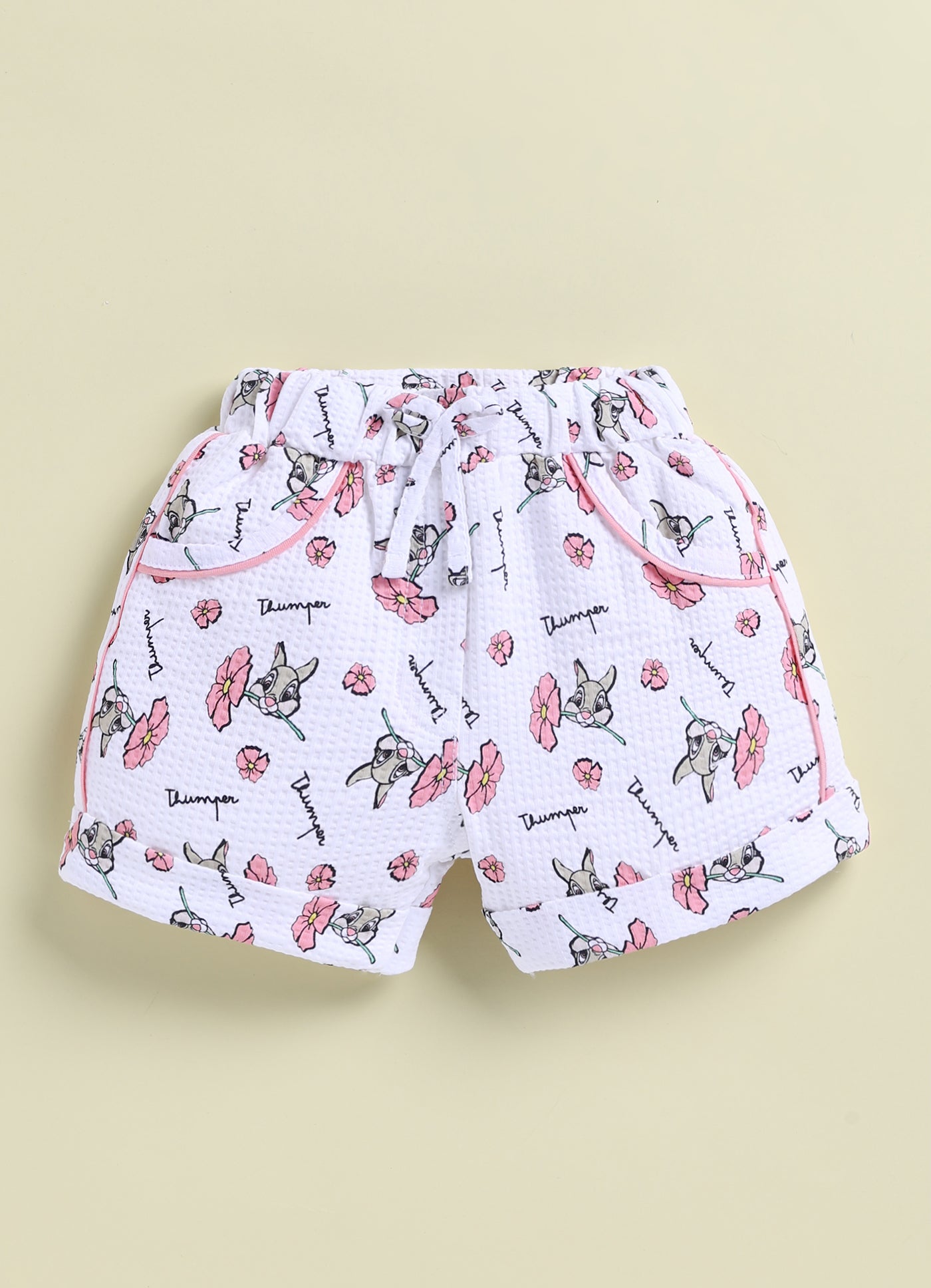 Annie Girls Disney Thumper "Too Hip To Hop" Top and Printed Shorts Set