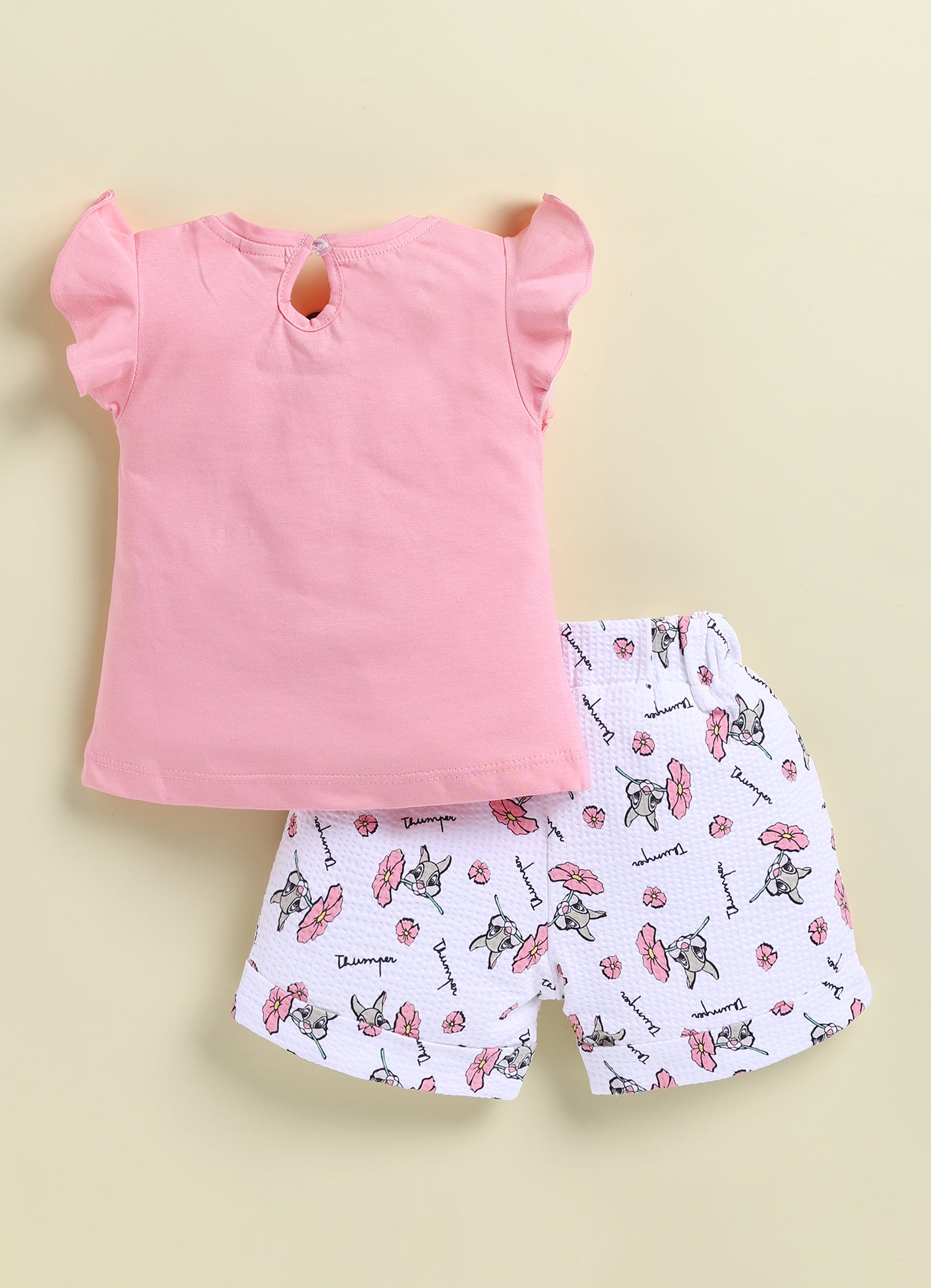 Annie Girls Disney Thumper "Too Hip To Hop" Top and Printed Shorts Set
