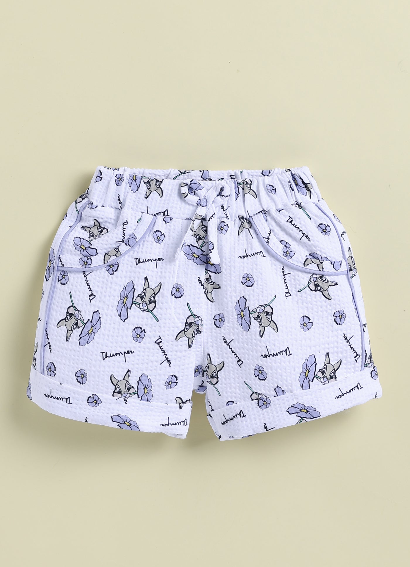 Annie Girls Disney Thumper "Too Hip To Hop" Top and Printed Shorts Set
