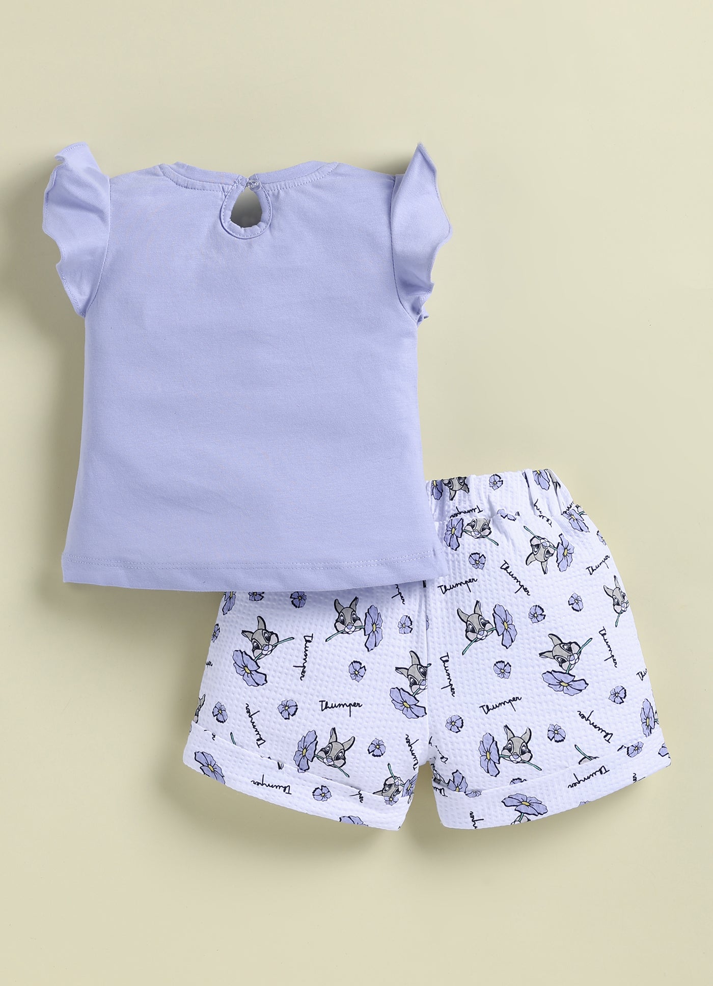 Annie Girls Disney Thumper "Too Hip To Hop" Top and Printed Shorts Set