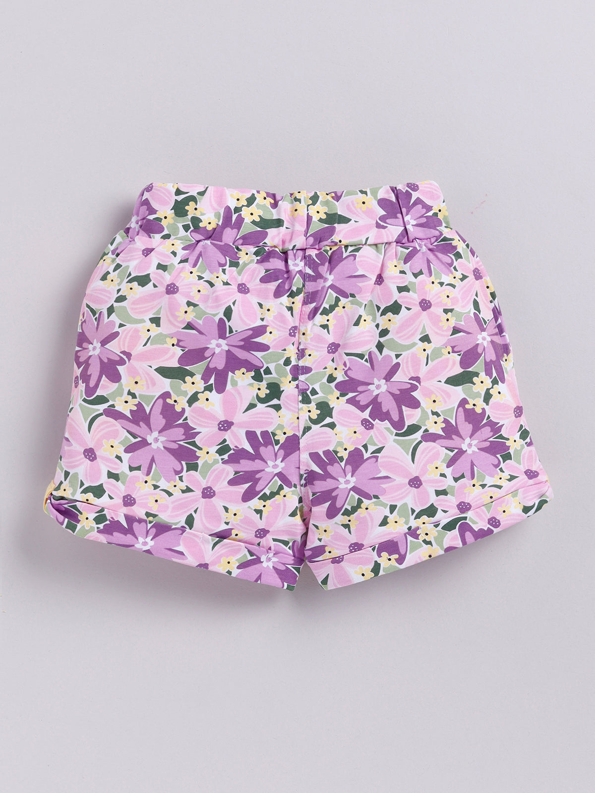 Girls Printed Cotton Summer Shorts-Sale