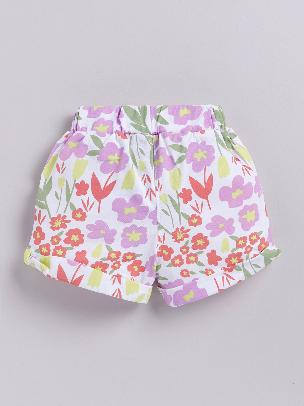 Girls Printed Cotton Summer Shorts