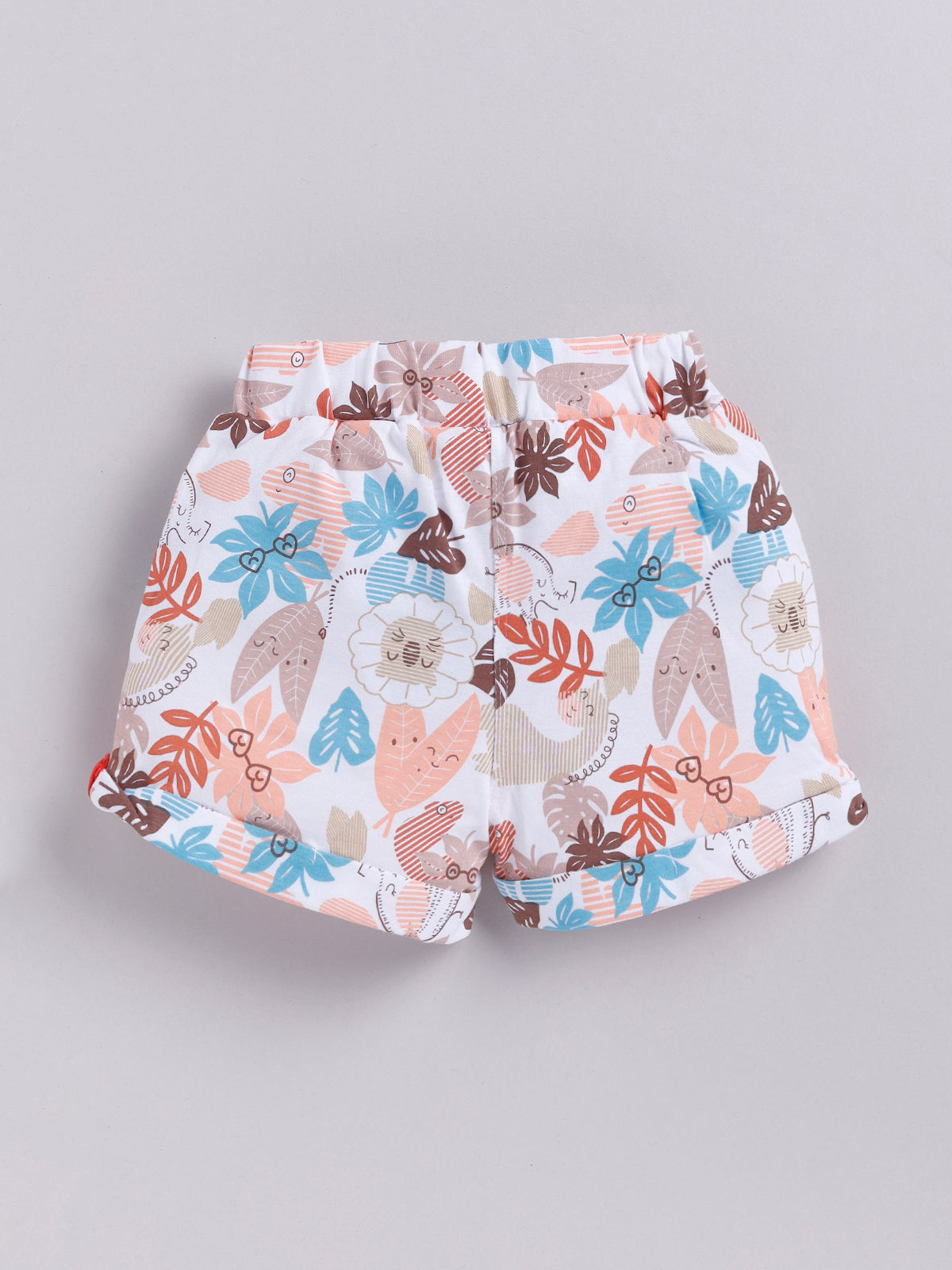 Girls Printed Cotton Summer Shorts-Sale