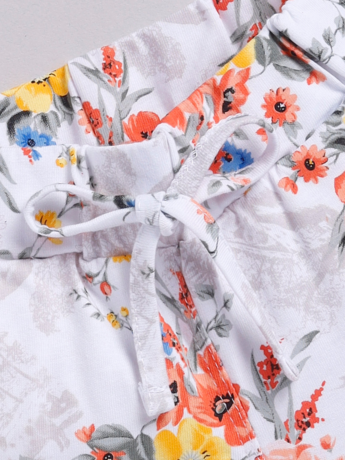 Biskid Vintage Garden Floral Shorts for Girls