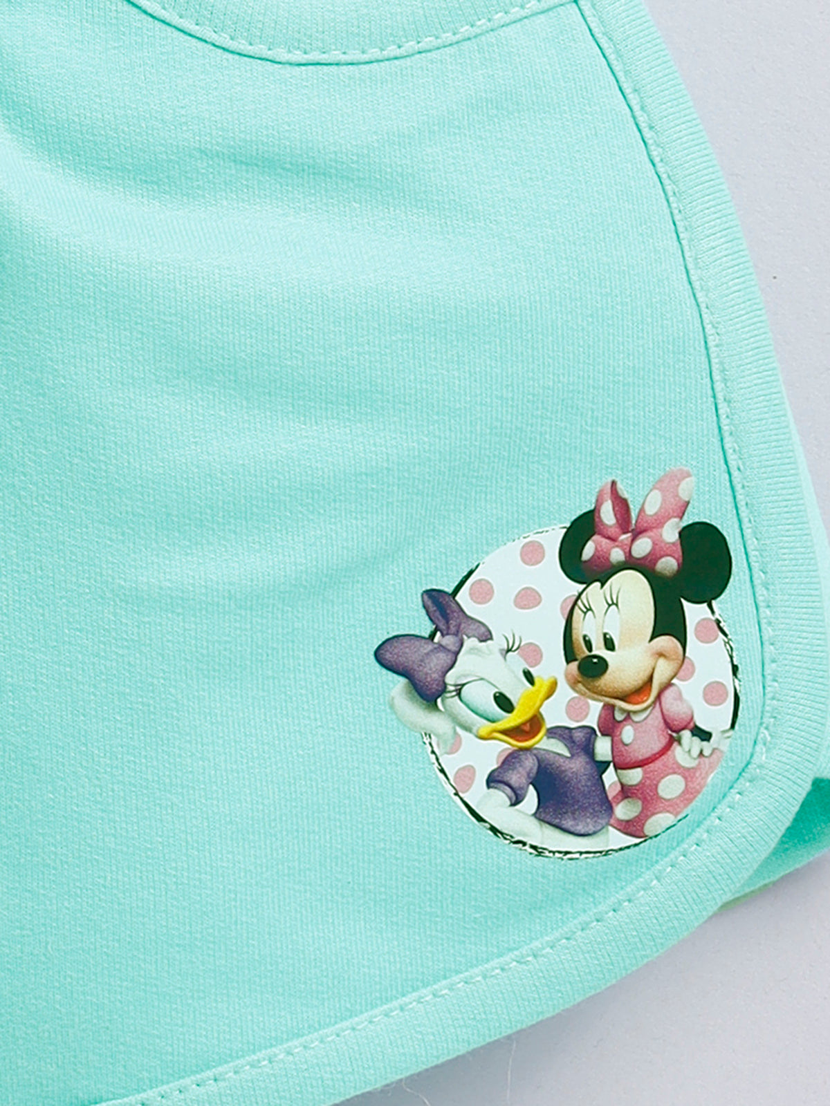 Biskid Girls Casual Disney Graphic Shorts - 2-Piece Set